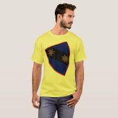 二つ星のクレスト Tシャツ (正面フル)