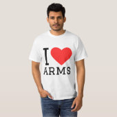 二の腕が好き Tシャツ (正面フル)
