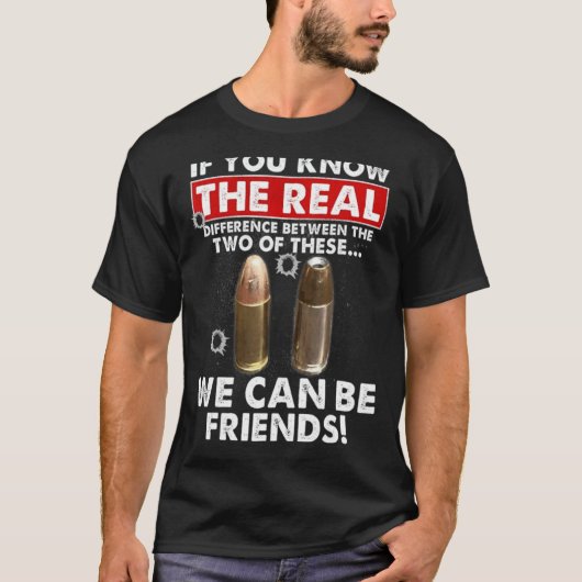 二もし人の違実在いを知っている Tシャツ (正面)