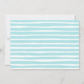 二カッコいい |サマーサンニーズ誕生日パーティー招待状 招待状 (裏面)