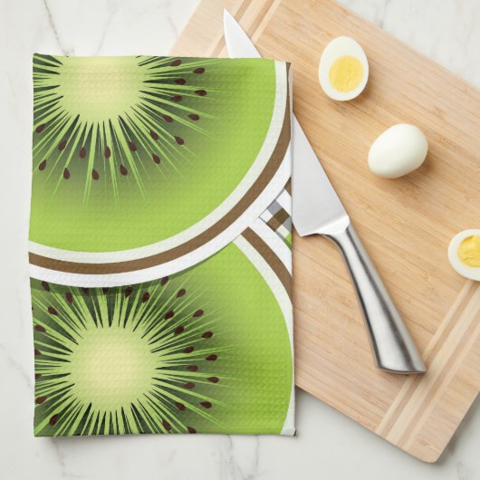 二キウイ キッチンタオル (四つ折り)