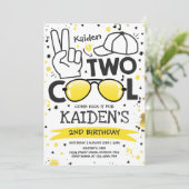 二クールつの誕生日パーティー私は二つのクール2番目の誕生日 招待状 (スタンド正面)