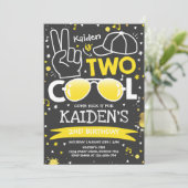 二クールつの誕生日パーティー私は二つのクール2番目の誕生日 招待状 (スタンド正面)