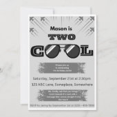 二クール誕生日! 招待状 (正面)