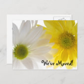 二デイジー住所の変更 案内ポストカード (正面/裏面)