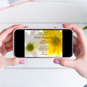 二デイジー卒業パーティー招待状 招待状