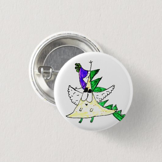 二ノ中ボタン 缶バッジ (正面&裏面)