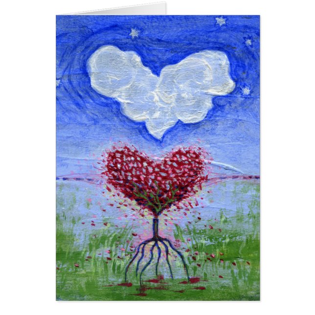 二ハート超現実主義アート (正面)