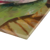 二バラ絵を描ズ カッティングボード (角)