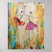 二バレリーナ ポスター (正面)