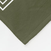 二パーソナライズされた写真及び文字 フリースブランケット (角)