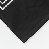 二パーソナライズされた写真及び文字 フリースブランケット (角)