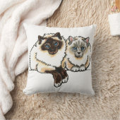 二ビルマン クッション (ブランケット)