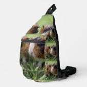 二ベビーの亀の甲（ほ）モルモット スリングバッグ (右コーナー)