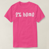 二ホモ Tシャツ (デザイン正面)
