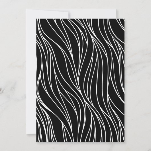 二モダン写真共同卒業 招待状 (裏面)