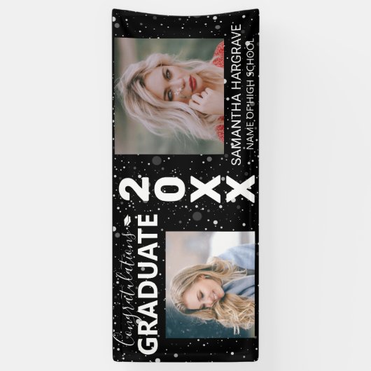 二モダン写真部卒業 横断幕 (縦)