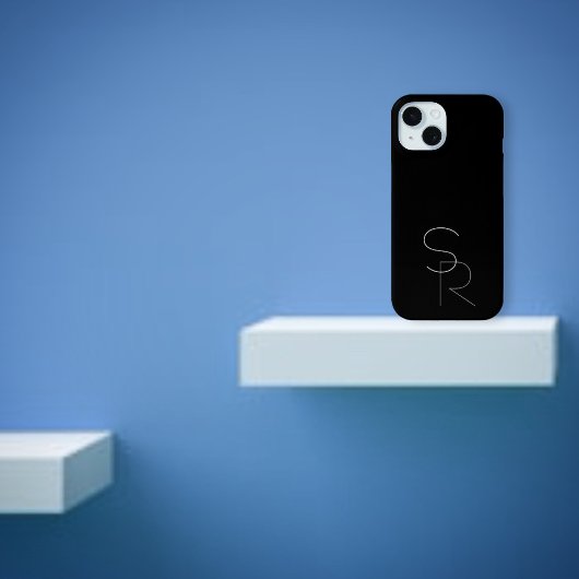 二モダン重なるイニシャル |無料ゲーム Case-Mate iPhoneケース