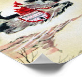 二ランニング人のスコットランド ポスター (角)