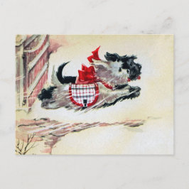 二ランニング人のスコットランド ポストカード