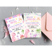 二レックスガールディオナーズ誕生日招待状 招待状