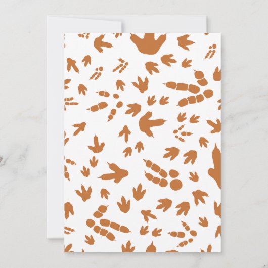 二レックス誕生日 招待状 (裏面)