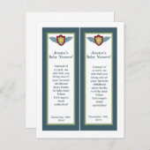 二ヴィンテージ飛行機ブックマーク インビテーションポストカード (正面/裏面)