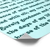 二三詩篇 ポスター (角)