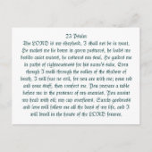 二三詩篇 ポストカード (正面)