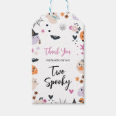 二不気味つのハロウィン ギフトタグ (正面)