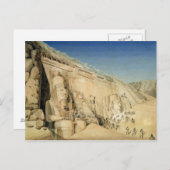 二世の素晴らし神殿の発掘 ポストカード (正面/裏面)