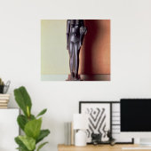 二世女王の像 ポスター (ホームオフィス)