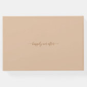 二中国のエレガント重の幸福結婚の ゲストブック (裏面)