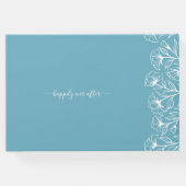 二中国のエレガント重の幸福結婚の ゲストブック (裏面)