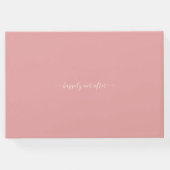 二中国のエレガント重の幸福結婚の ゲストブック (裏面)