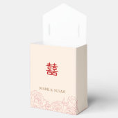 二中国のエレガント重の幸福結婚牡丹 フェイバーボックス (オープン)