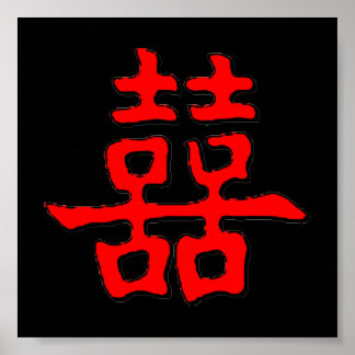 二中国の重の幸福 ポスター