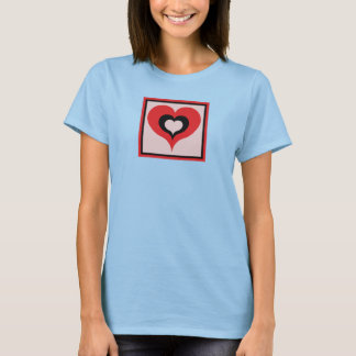 二乗ハート Tシャツ