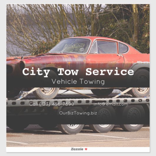 二事業会社の自動車広告事業 シール (シート)