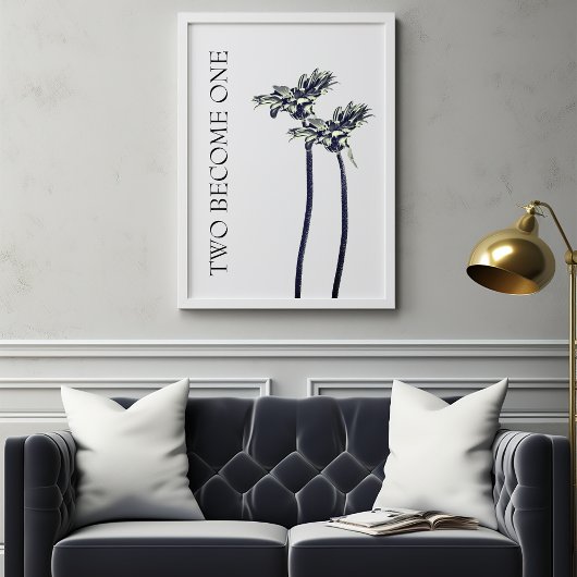 二人が一つのフローラ結婚になる ポスター