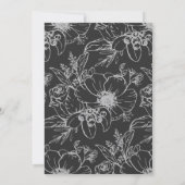 二人が一モダン重の書道  招待状 (裏面)