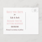 二人が乗れる自転車の記念日を知らせて 案内ポストカード (裏面)