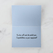 二人が完璧に一緒のエンゲージメントカード カード (内部)