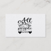 二人が恋に落ちたからさ 名刺 (裏面)