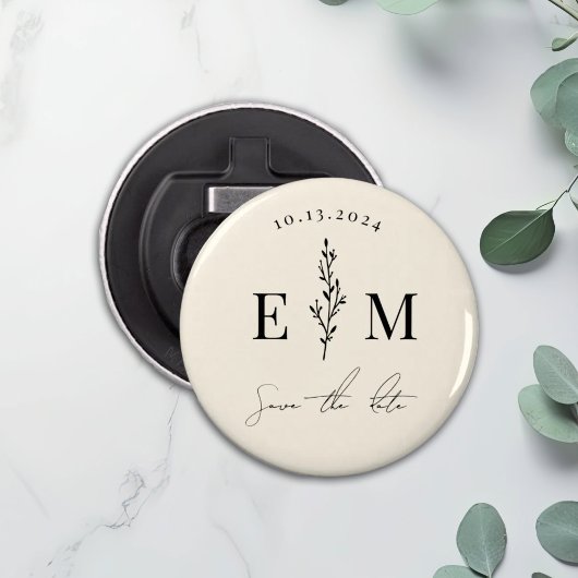 二人だけのシャワーパーティー ウェディングの保存日 栓抜き