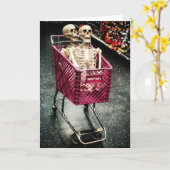 「二人だけのドナーパーティ」ハロウィンカード カード (黄色い花)