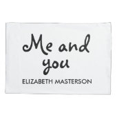 二人だけの特別なもの 枕カバー (裏面-左)