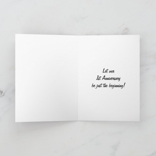 二人だけの記念日 カード (内部)