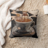 二人でお茶を クッション (ブランケット)