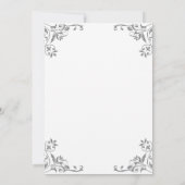 二人で歩こう 招待状 (裏面)